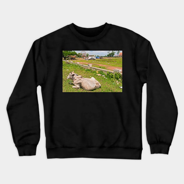 Fairground Crewneck Sweatshirt by bulljup